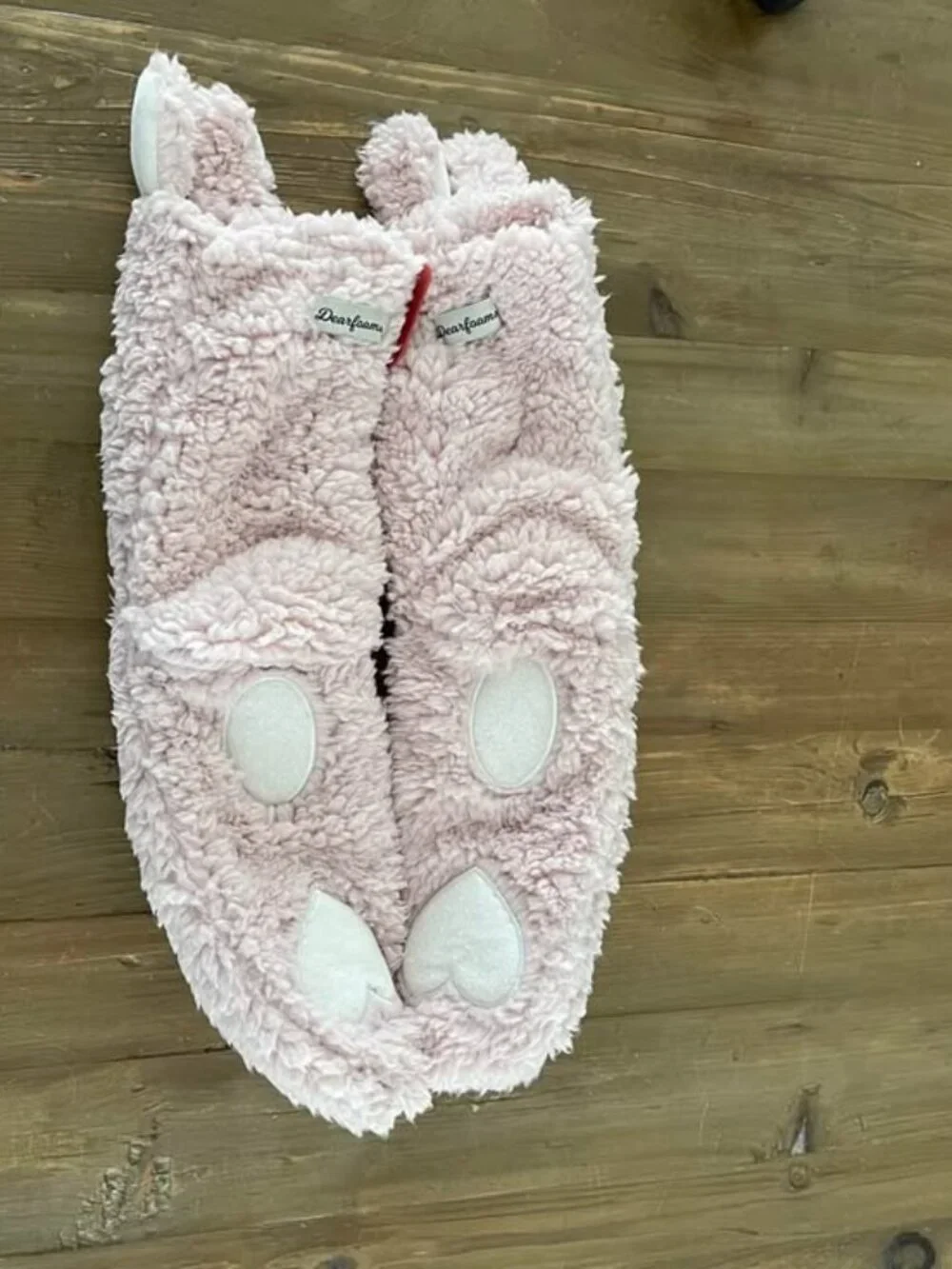 dearfoams these pink